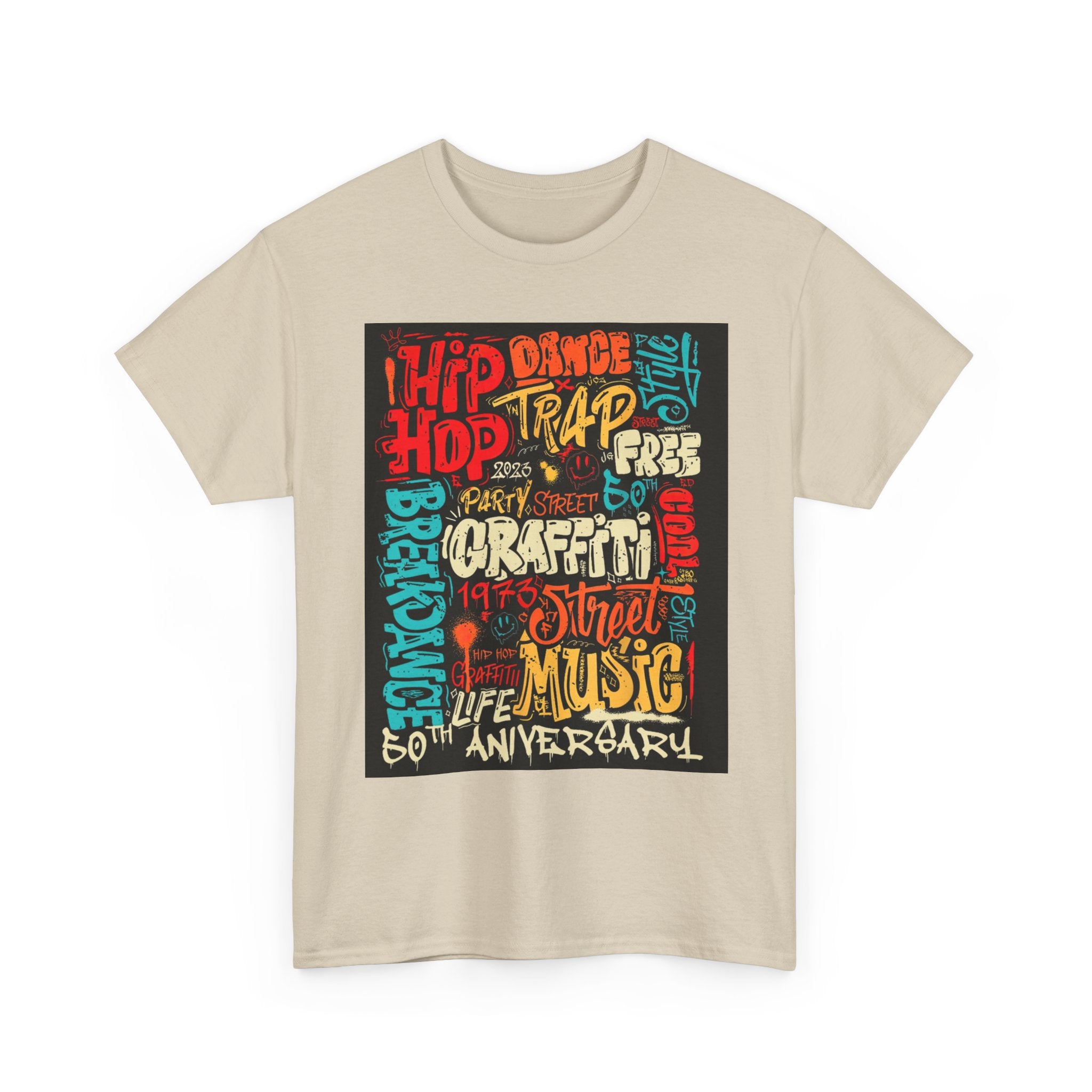 "Urban Street" Art Tee, Hip Hop Shirt for Music Lovers, Graffiti Graphic T-Shirt, Dance and Music Celebration Apparel