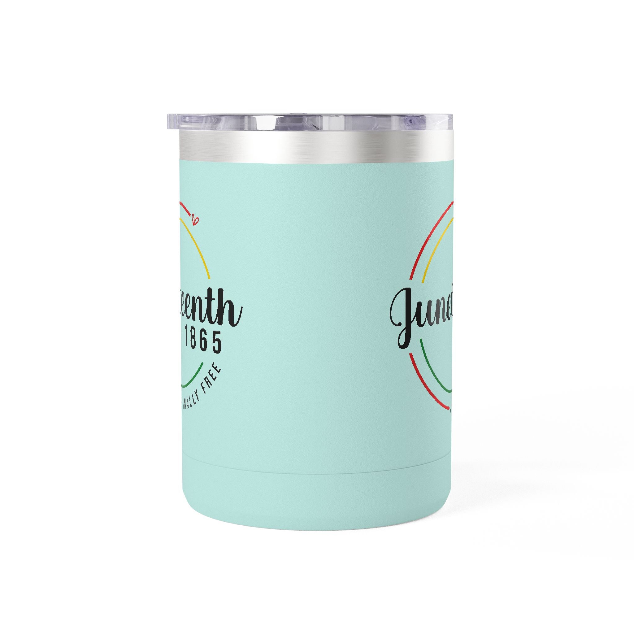 Juneteenth 1865 Travel Mug – "Officially Free" 15oz Insulated Tumbler