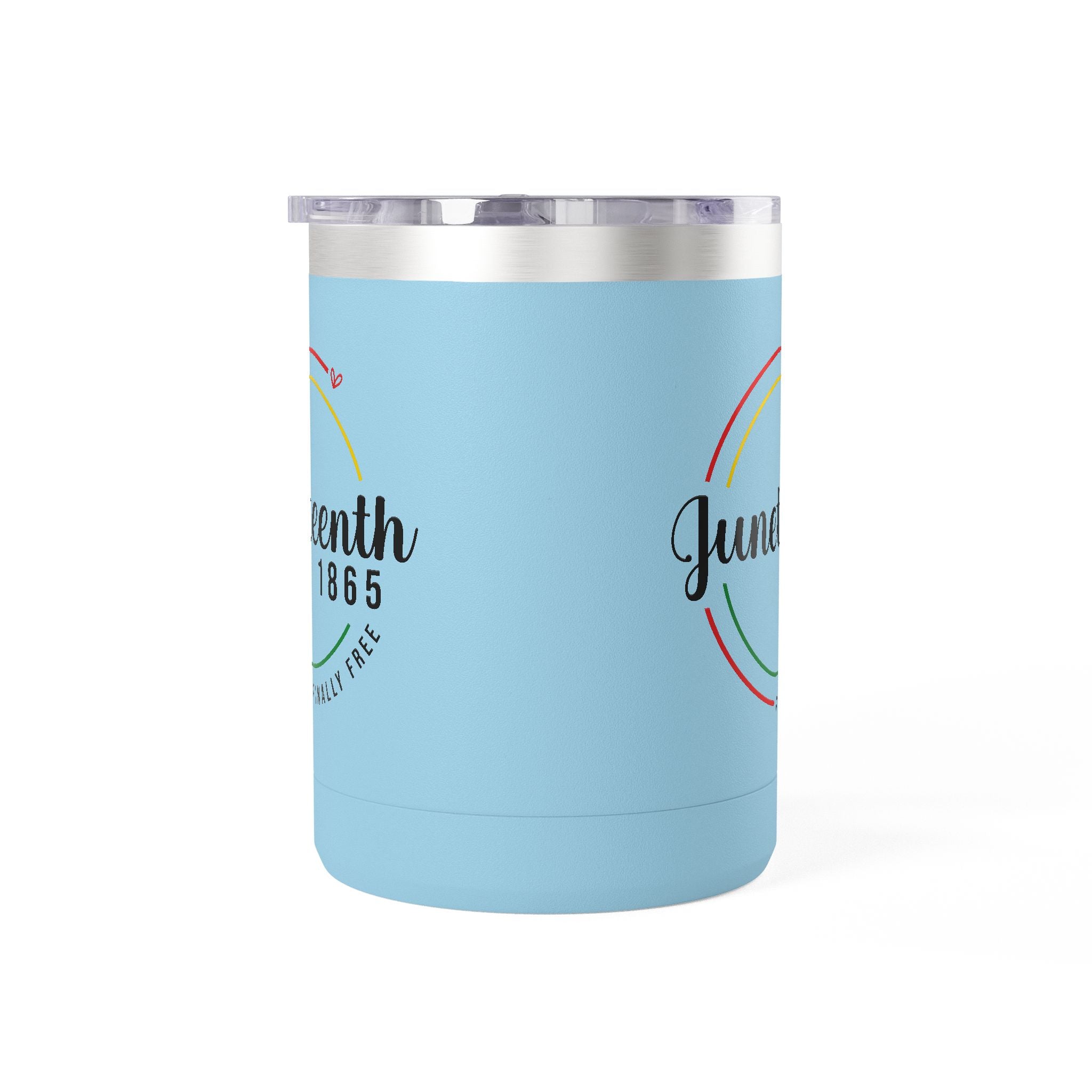 Juneteenth 1865 Travel Mug – "Officially Free" 15oz Insulated Tumbler