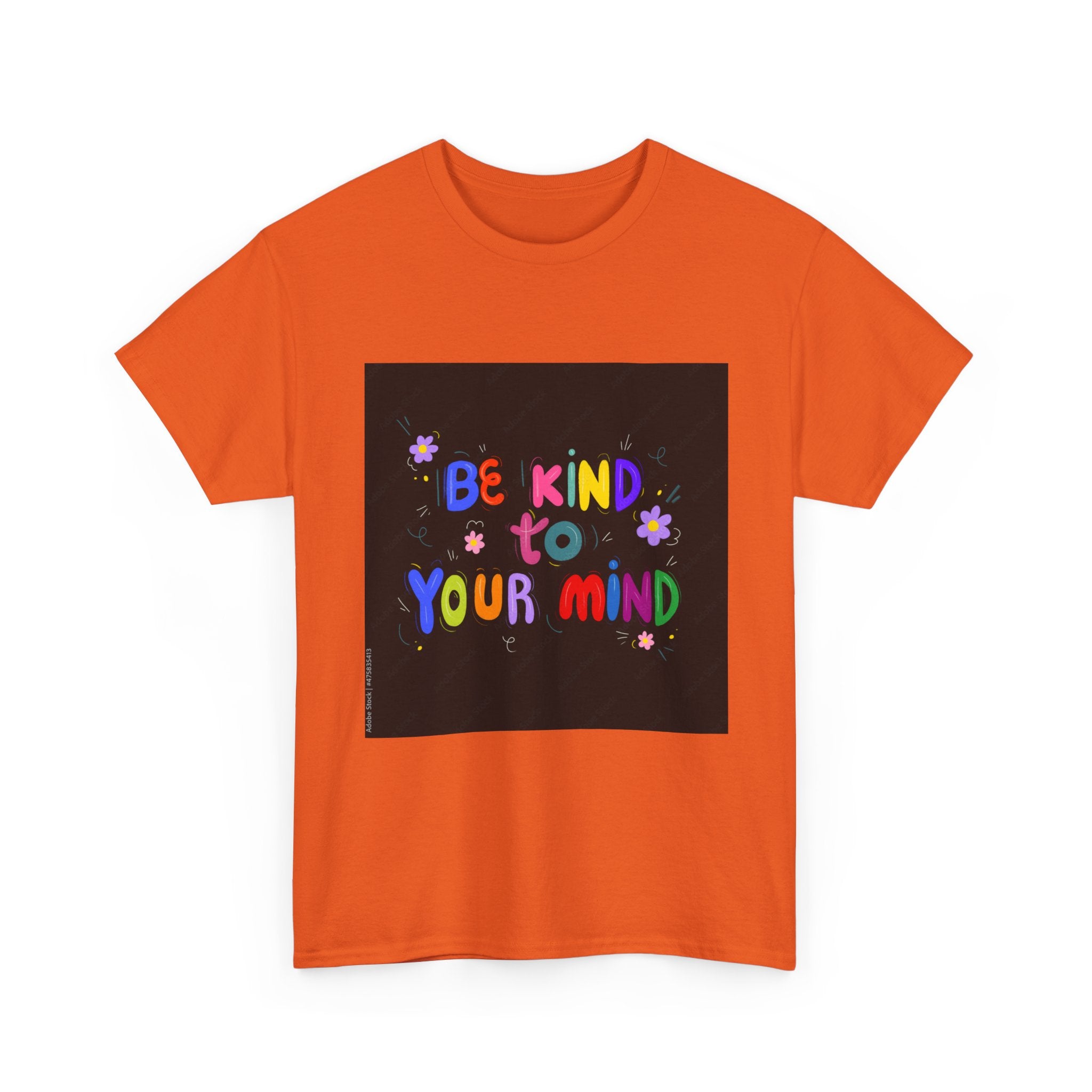 "Be Kind to Your Mind", Motivational Shirt, Gift for Mental Health Awareness, Casual Wear, [...]