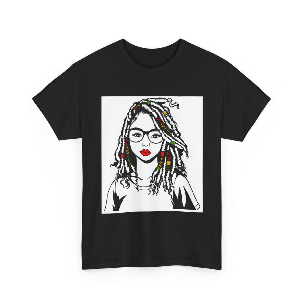 " It's the Locs" Tee, Unisex Heavy Cotton Shirt, Casual Wear for Art Lovers, Gift for Creative Friends, Perfect for Everyday Outfits
