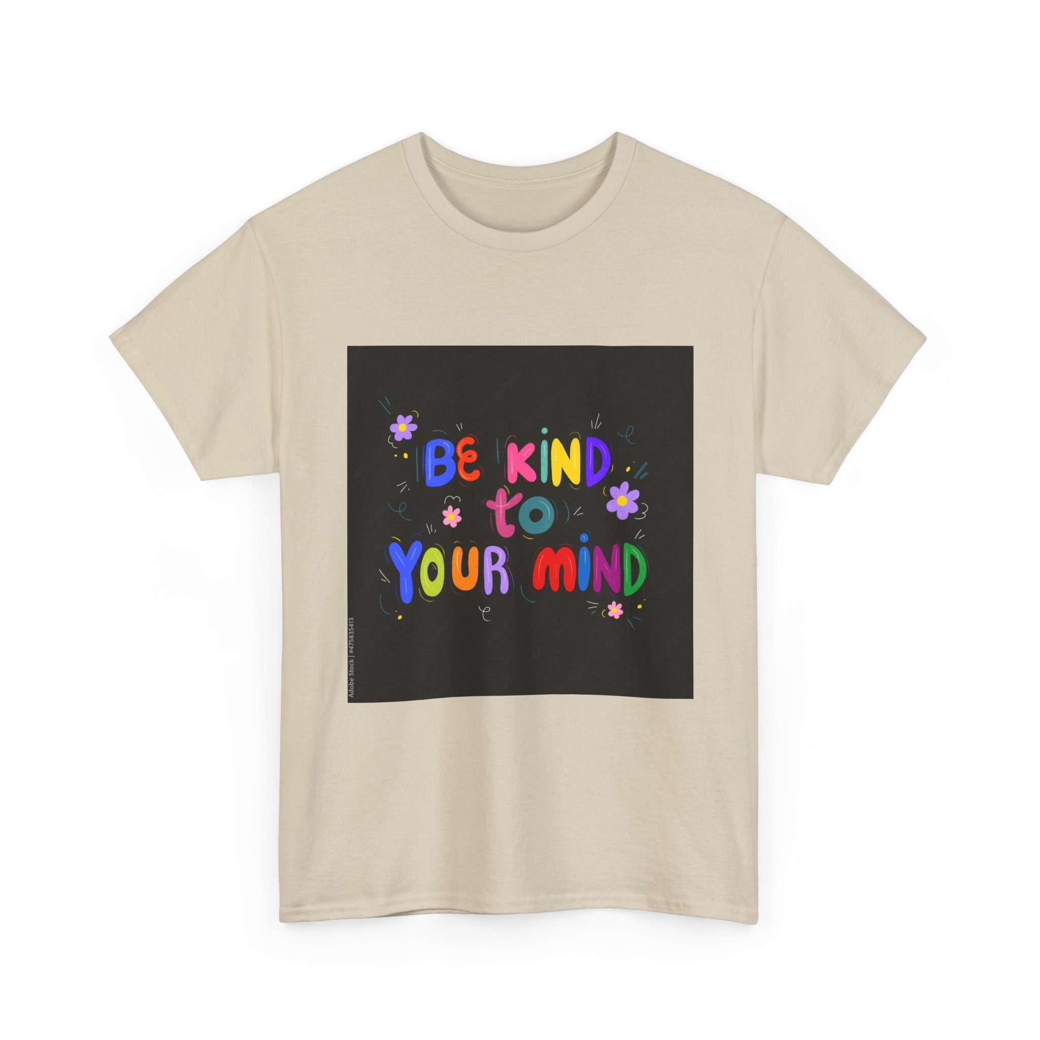 "Be Kind to Your Mind", Motivational Shirt, Gift for Mental Health Awareness, Casual Wear, [...]