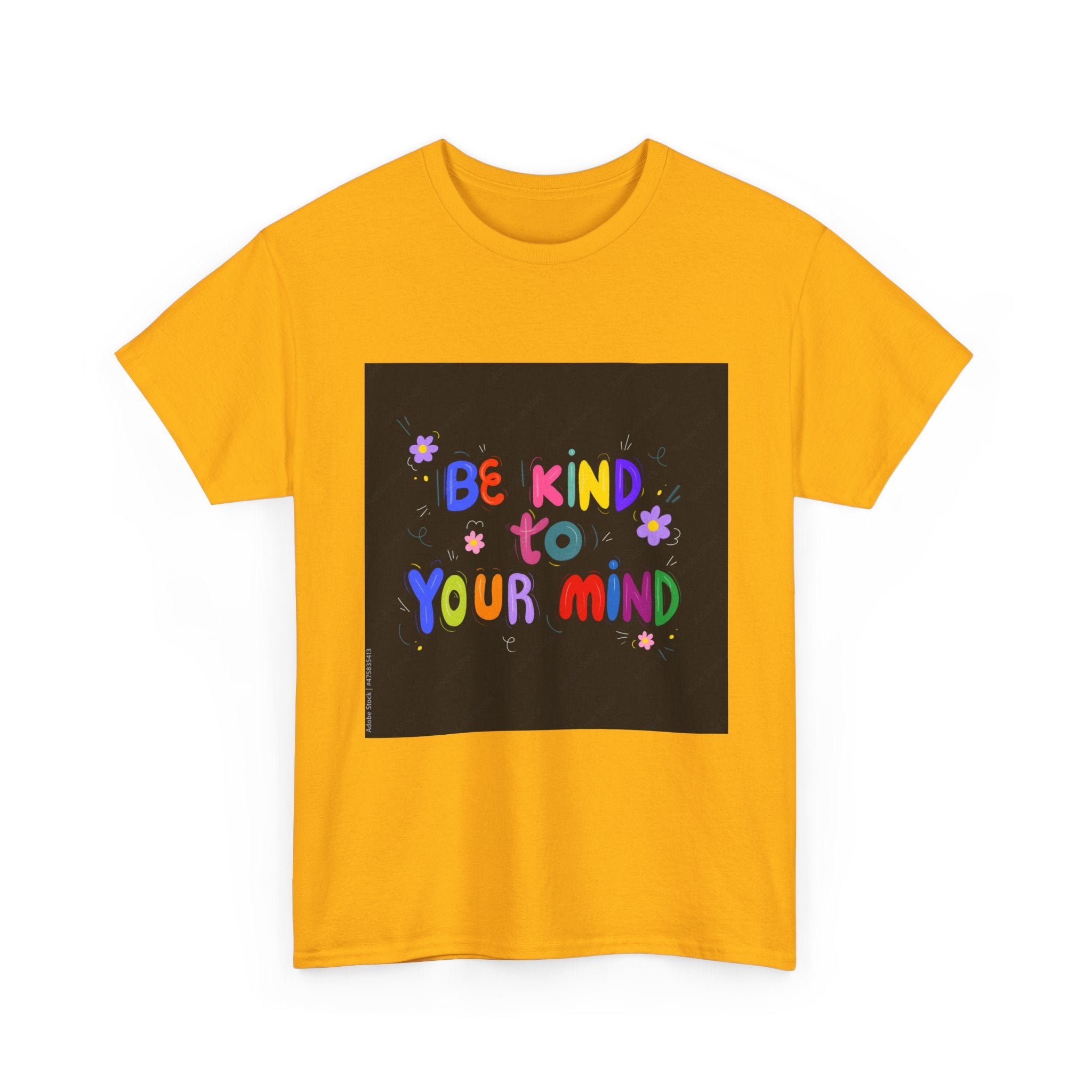 "Be Kind to Your Mind", Motivational Shirt, Gift for Mental Health Awareness, Casual Wear, [...]