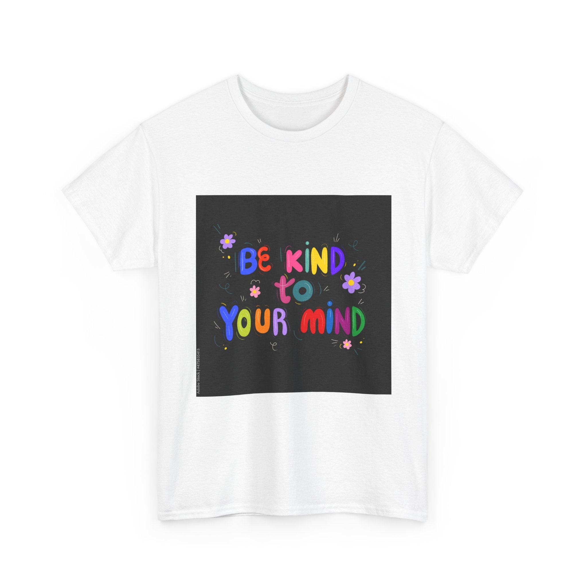 "Be Kind to Your Mind", Motivational Shirt, Gift for Mental Health Awareness, Casual Wear, [...]