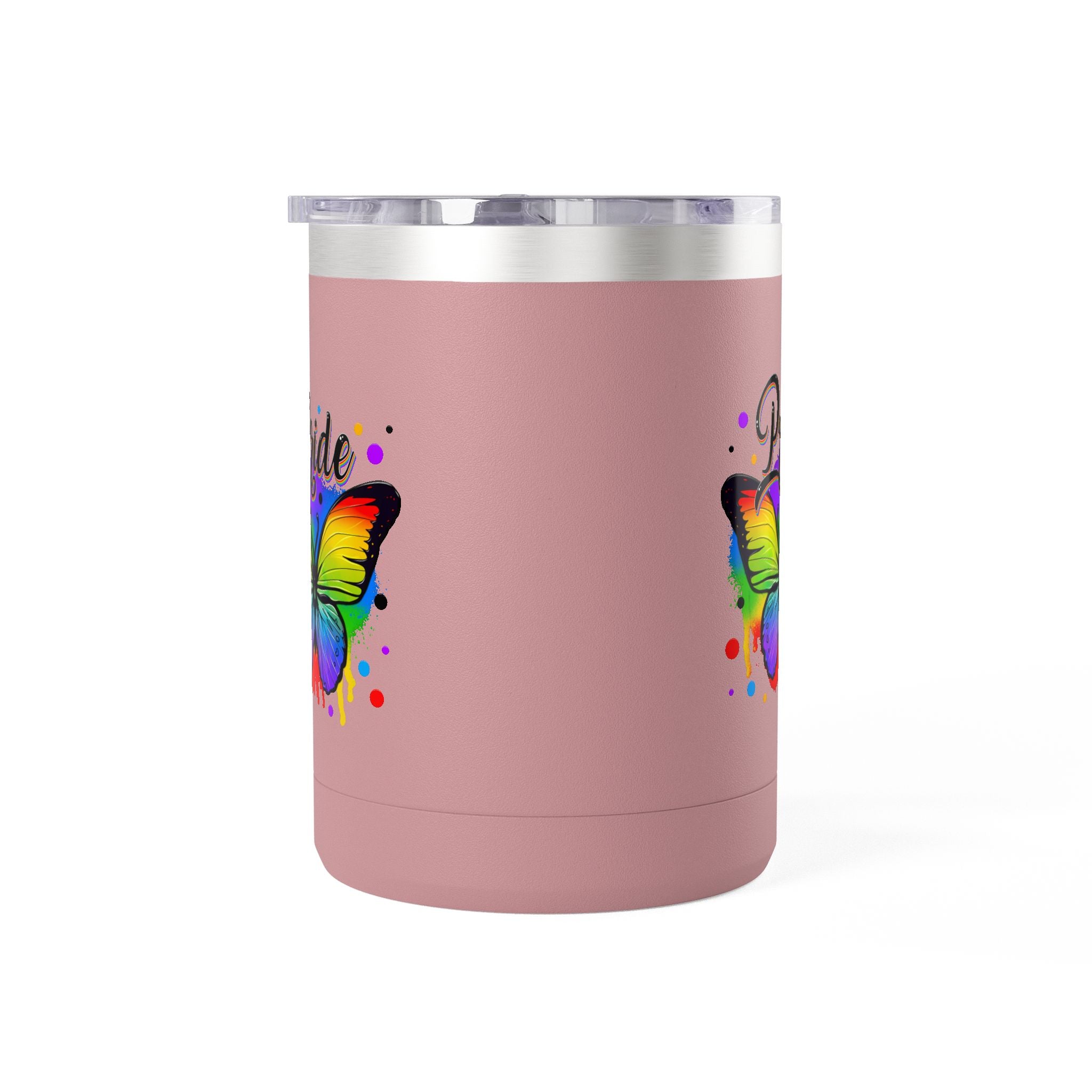 Pride Rainbow Butterfly 15oz Travel Mug