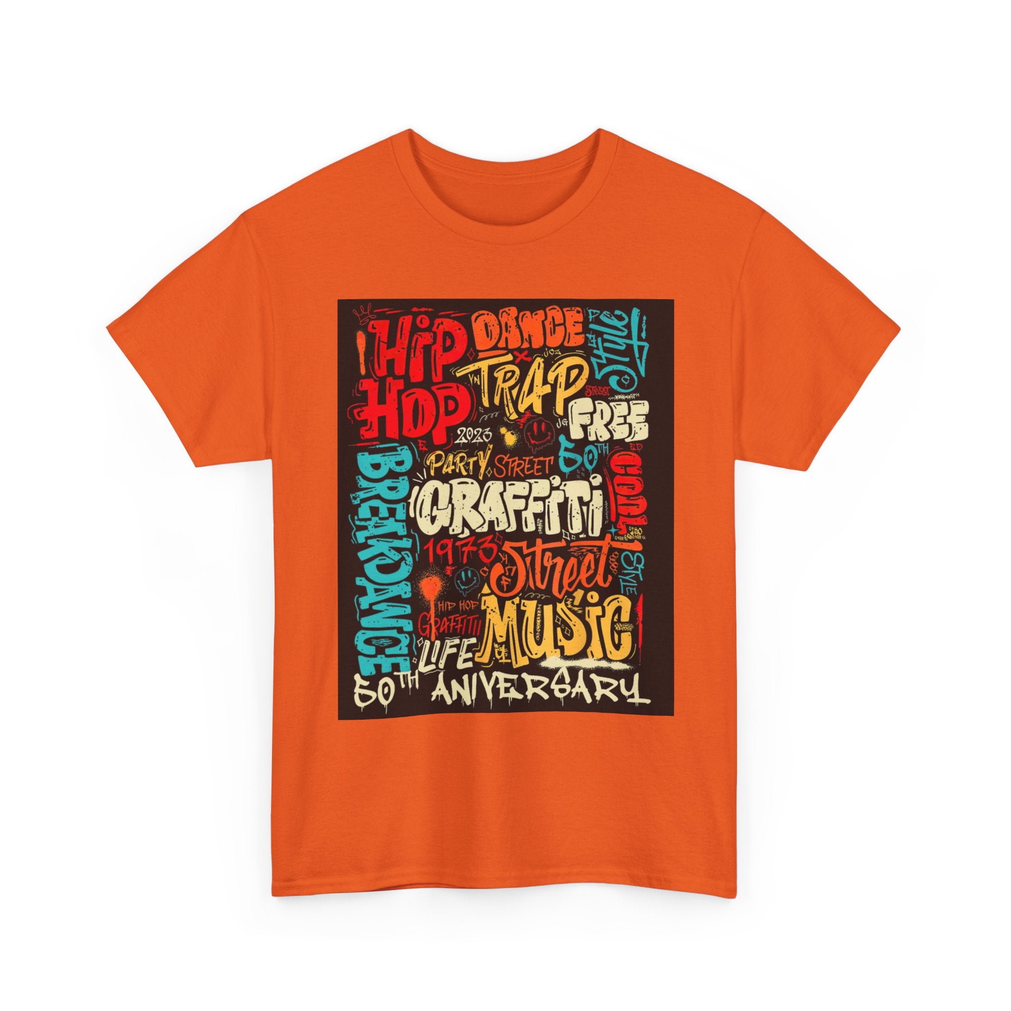 "Urban Street" Art Tee, Hip Hop Shirt for Music Lovers, Graffiti Graphic T-Shirt, Dance and Music Celebration Apparel