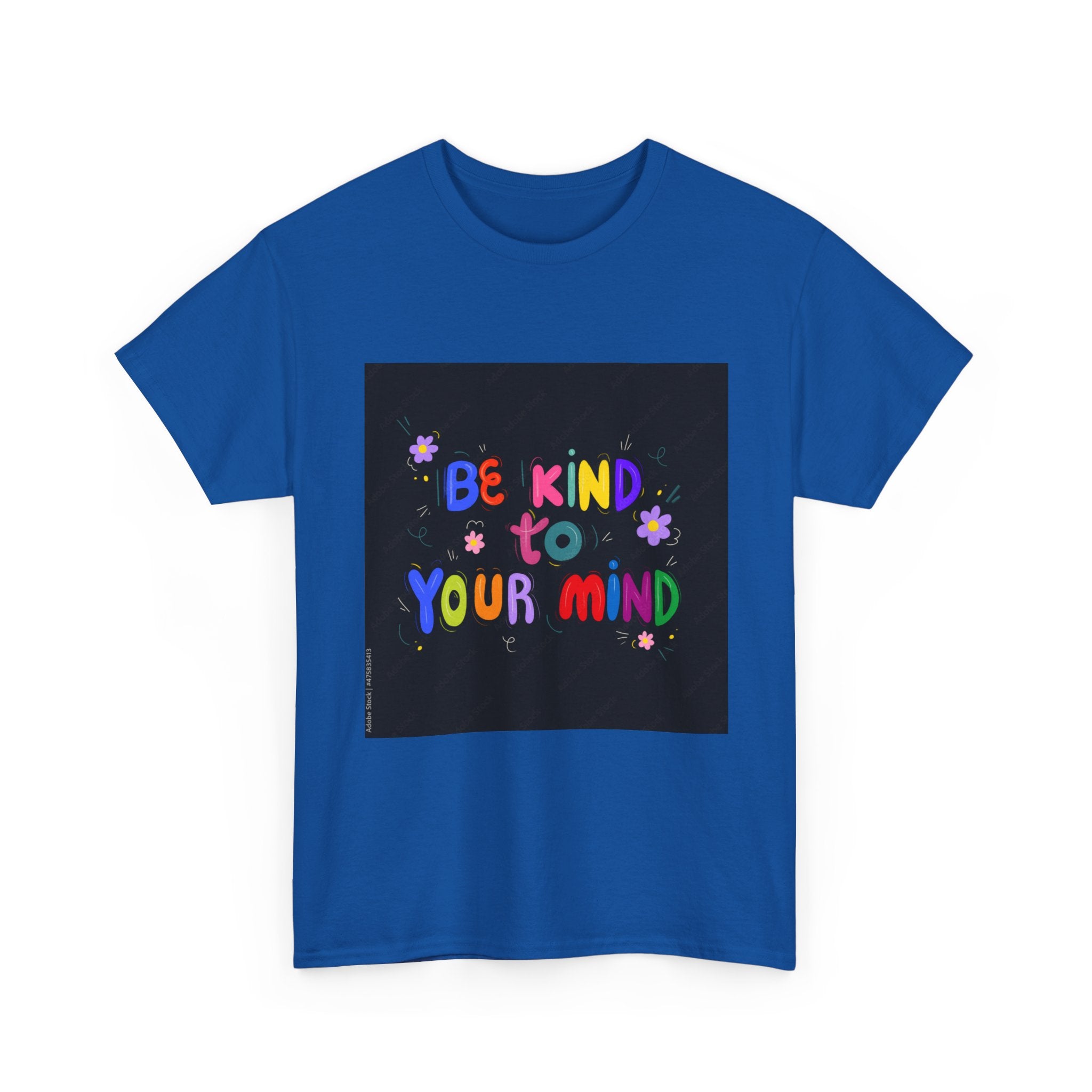 "Be Kind to Your Mind", Motivational Shirt, Gift for Mental Health Awareness, Casual Wear, [...]
