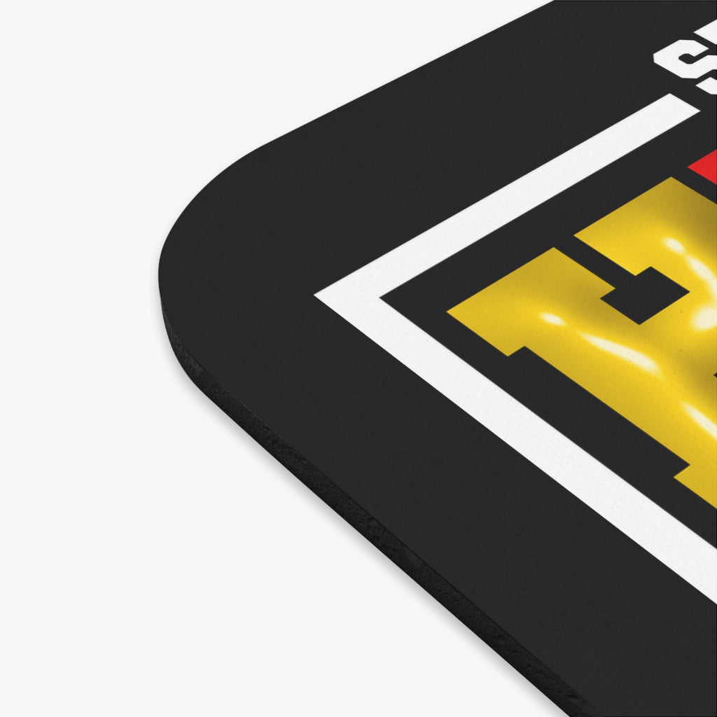 Stay Humble Hustle Hard Color Drip Mouse Pad — Motivational Desk Mat