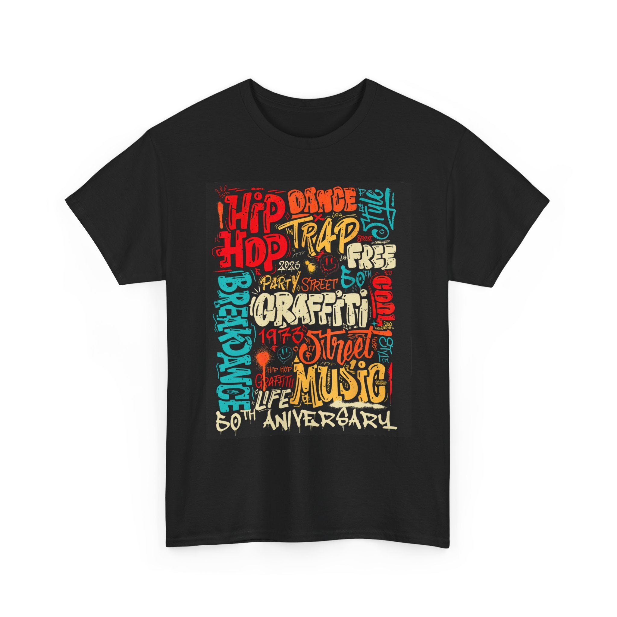 "Urban Street" Art Tee, Hip Hop Shirt for Music Lovers, Graffiti Graphic T-Shirt, Dance and Music Celebration Apparel