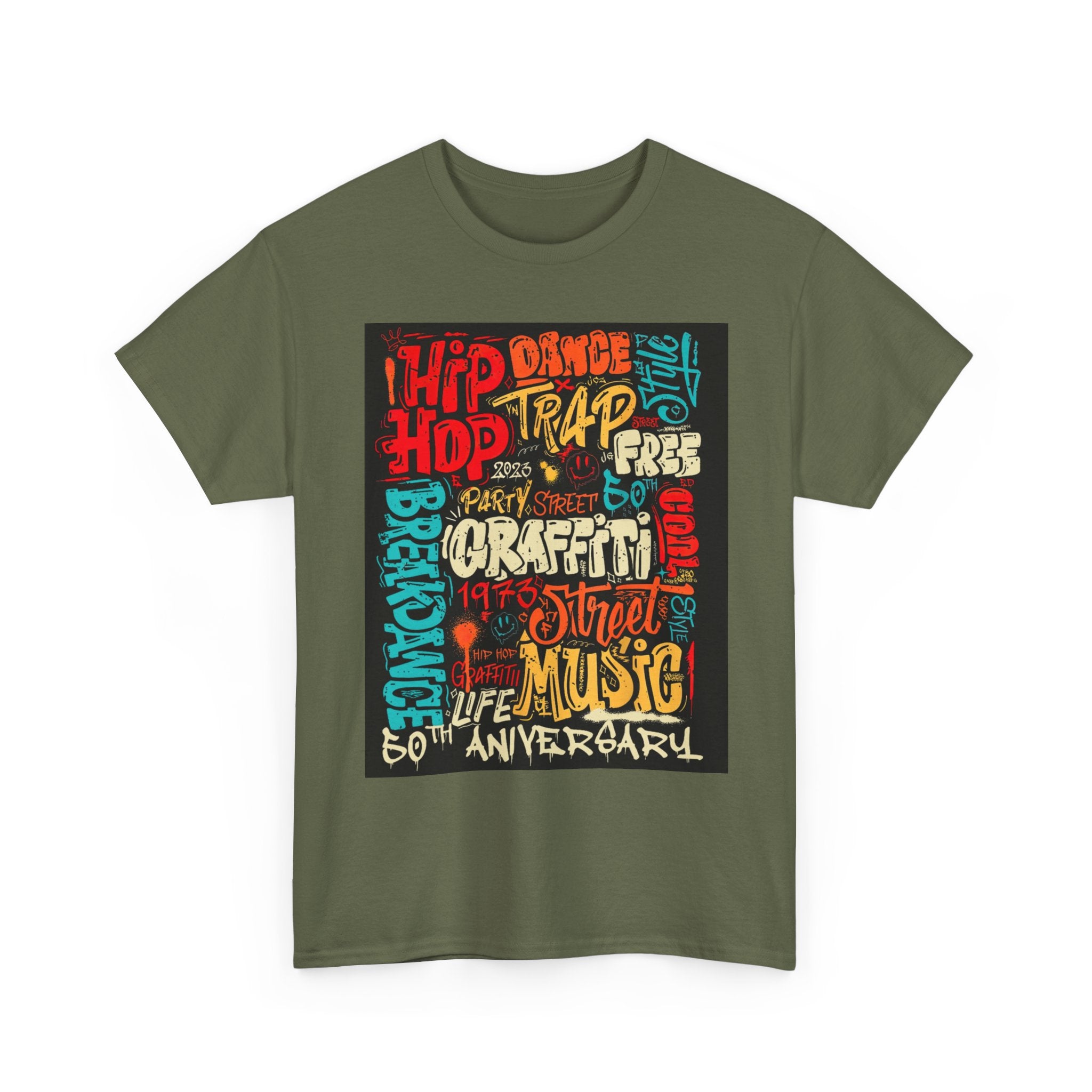 "Urban Street" Art Tee, Hip Hop Shirt for Music Lovers, Graffiti Graphic T-Shirt, Dance and Music Celebration Apparel