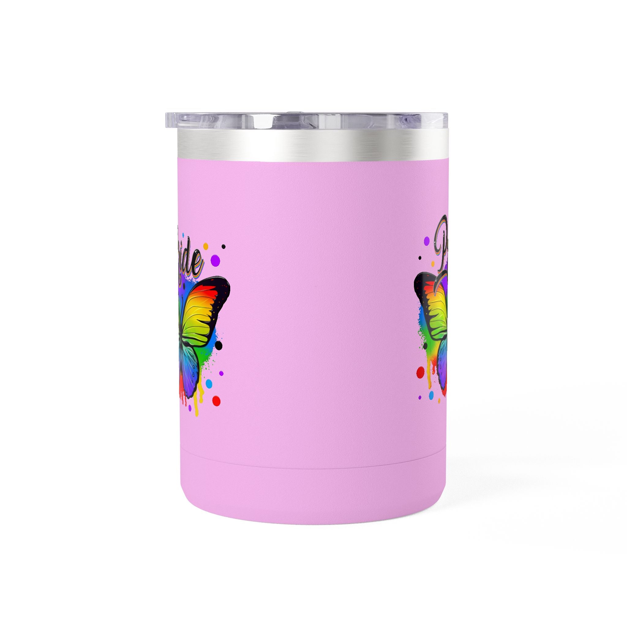 Pride Rainbow Butterfly 15oz Travel Mug