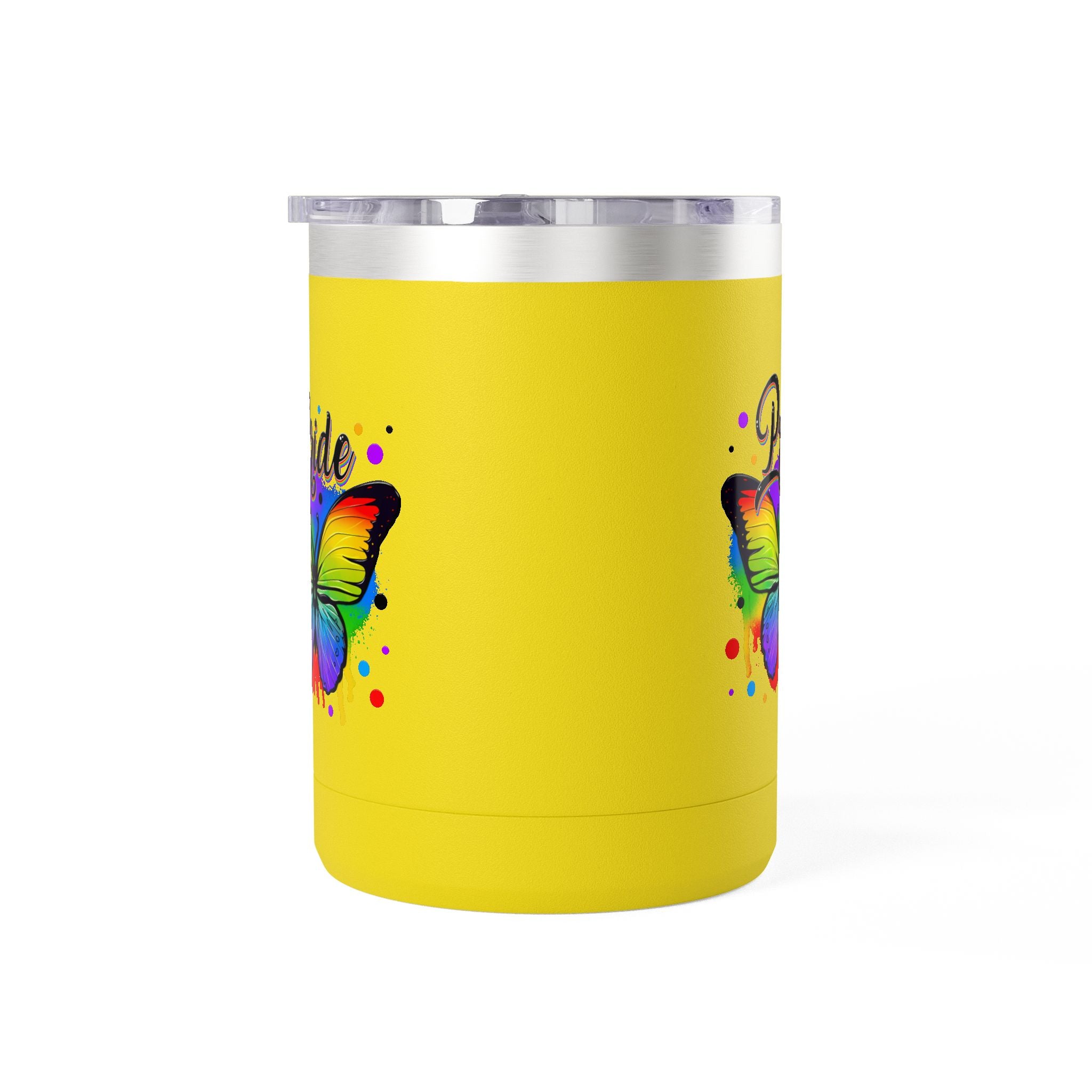 Pride Rainbow Butterfly 15oz Travel Mug