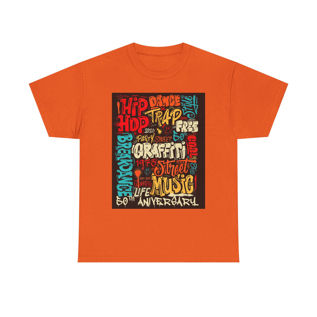 "Urban Street" Art Tee, Hip Hop Shirt for Music Lovers, Graffiti Graphic T-Shirt, Dance and Music Celebration Apparel