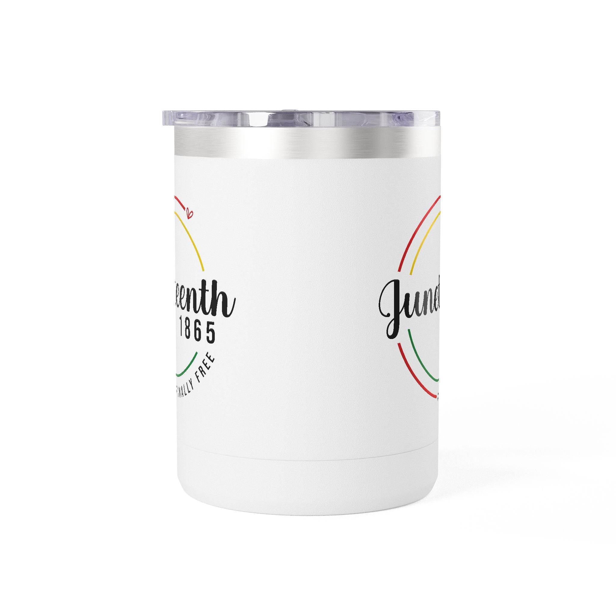 Juneteenth 1865 Travel Mug – "Officially Free" 15oz Insulated Tumbler