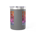 Travel Mug — "I Match Energy (So How Shall We Proceed?)" Gradient Retro Coffee Tumbler, 15oz