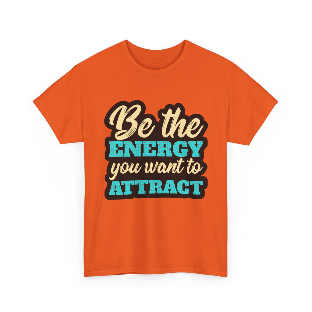 'Positive Energy "Tee, Motivational Graphic T-Shirt, Inspirational Gift, Casual Wear, Self-Care Reminder, Everyday Comfort