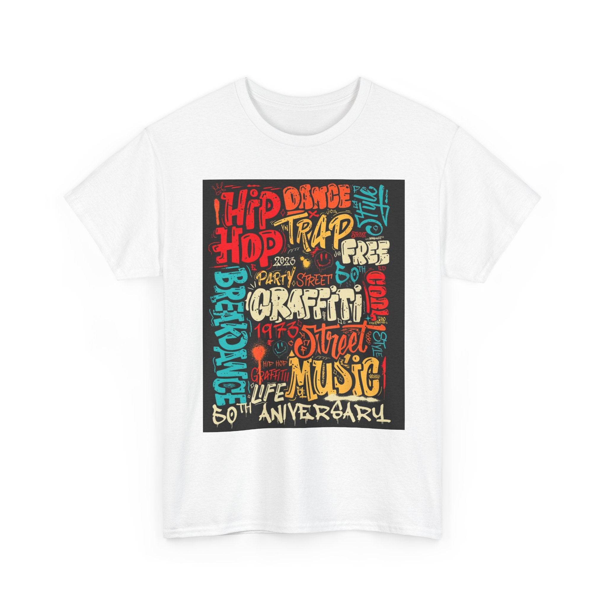 "Urban Street" Art Tee, Hip Hop Shirt for Music Lovers, Graffiti Graphic T-Shirt, Dance and Music Celebration Apparel