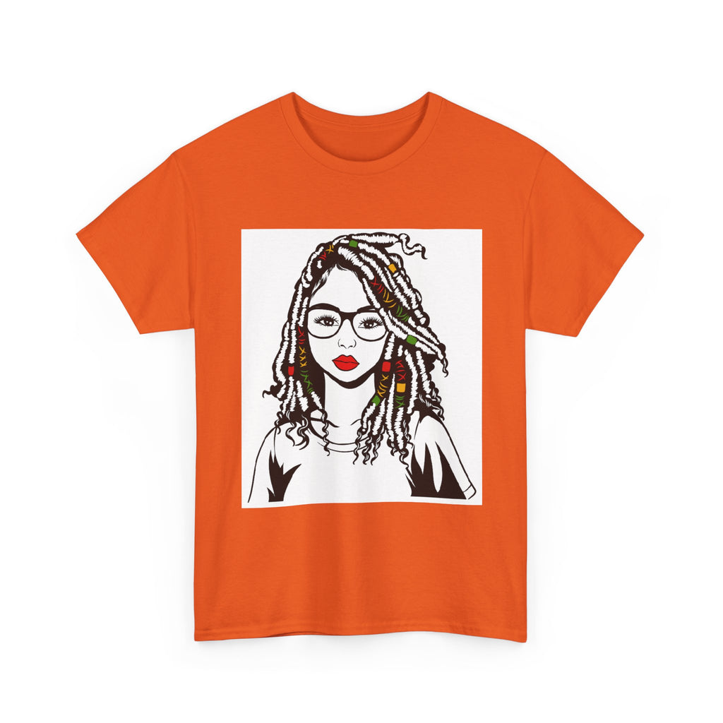 " It's the Locs" Tee, Unisex Heavy Cotton Shirt, Casual Wear for Art Lovers, Gift for Creative Friends, Perfect for Everyday Outfits
