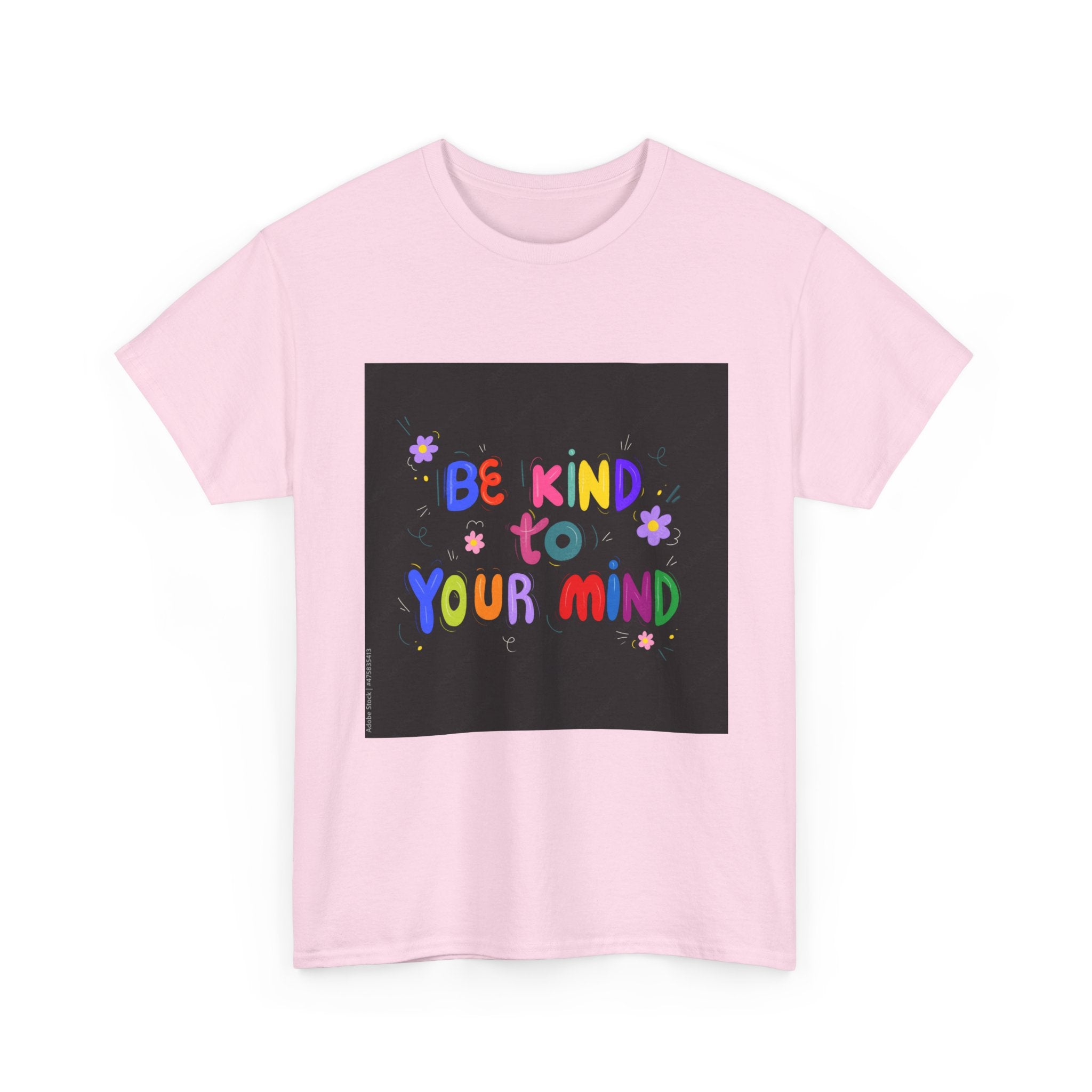 "Be Kind to Your Mind", Motivational Shirt, Gift for Mental Health Awareness, Casual Wear, [...]