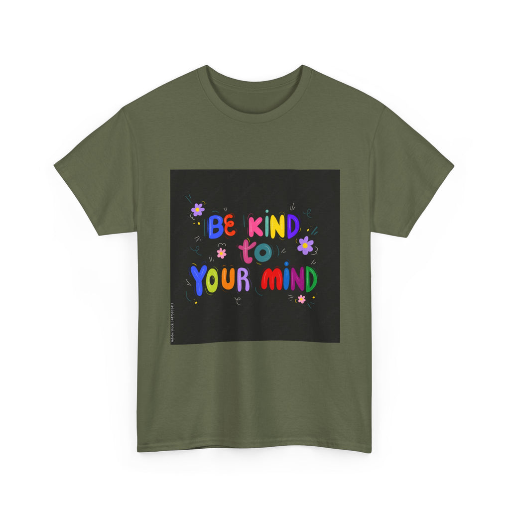 "Be Kind to Your Mind", Motivational Shirt, Gift for Mental Health Awareness, Casual Wear, [...]