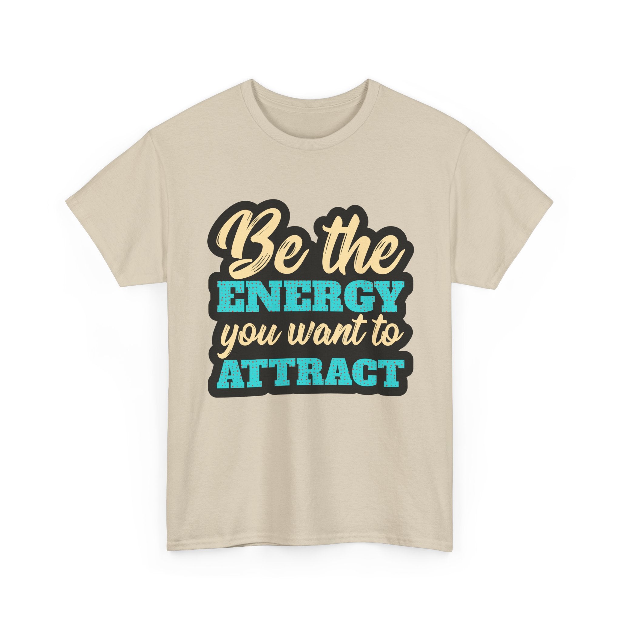 'Positive Energy "Tee, Motivational Graphic T-Shirt, Inspirational Gift, Casual Wear, Self-Care Reminder, Everyday Comfort
