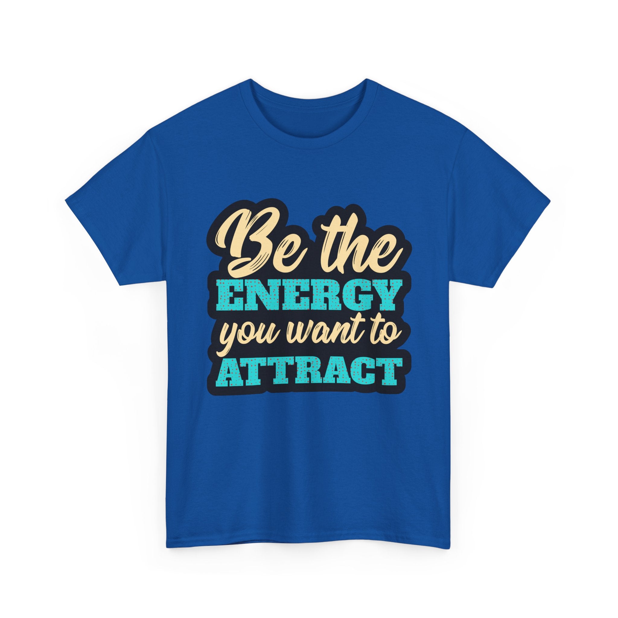 'Positive Energy "Tee, Motivational Graphic T-Shirt, Inspirational Gift, Casual Wear, Self-Care Reminder, Everyday Comfort