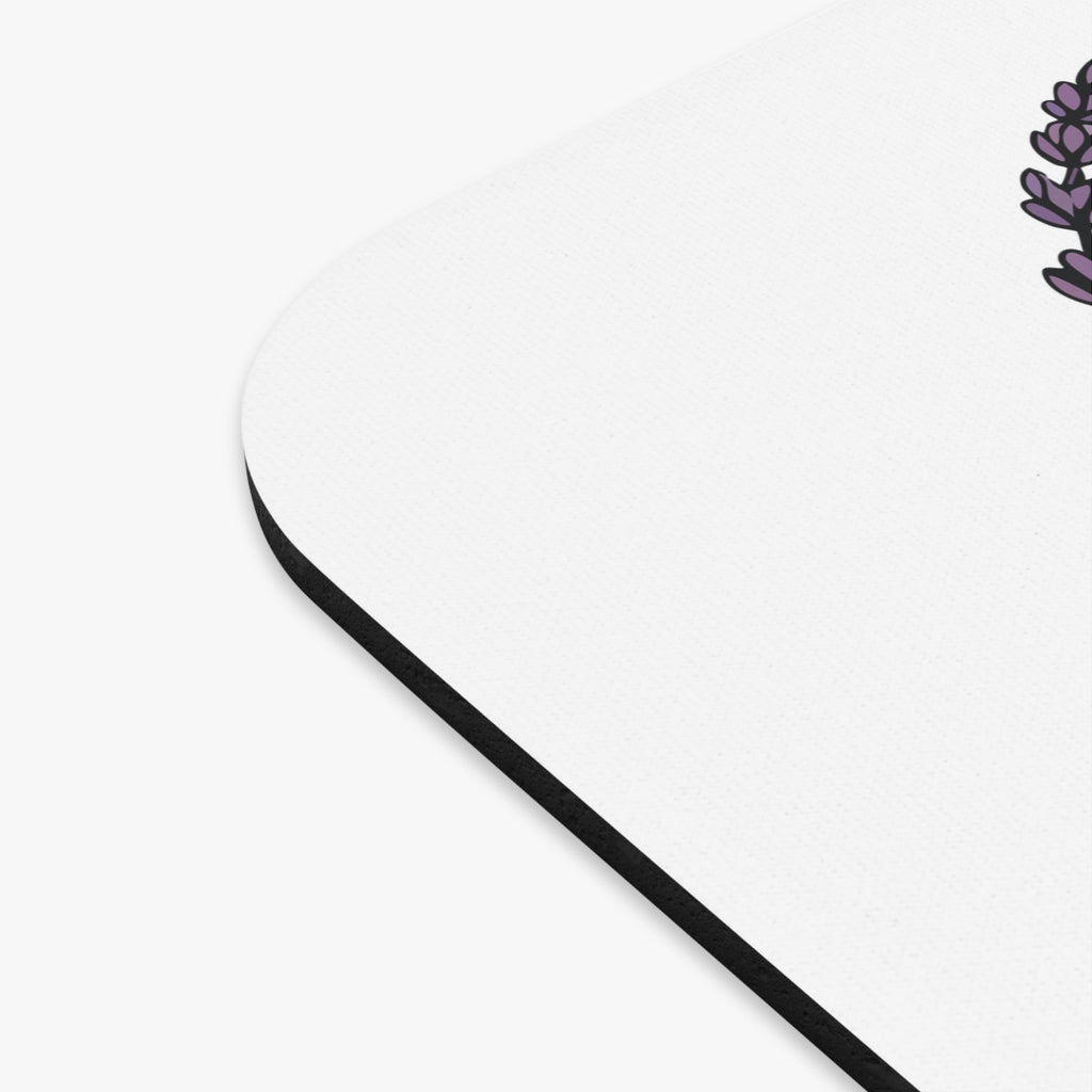 Mouse Pad — "I've Survived Too Many Storms to Be Bothered by Raindrops" Inspirational Desk Mat