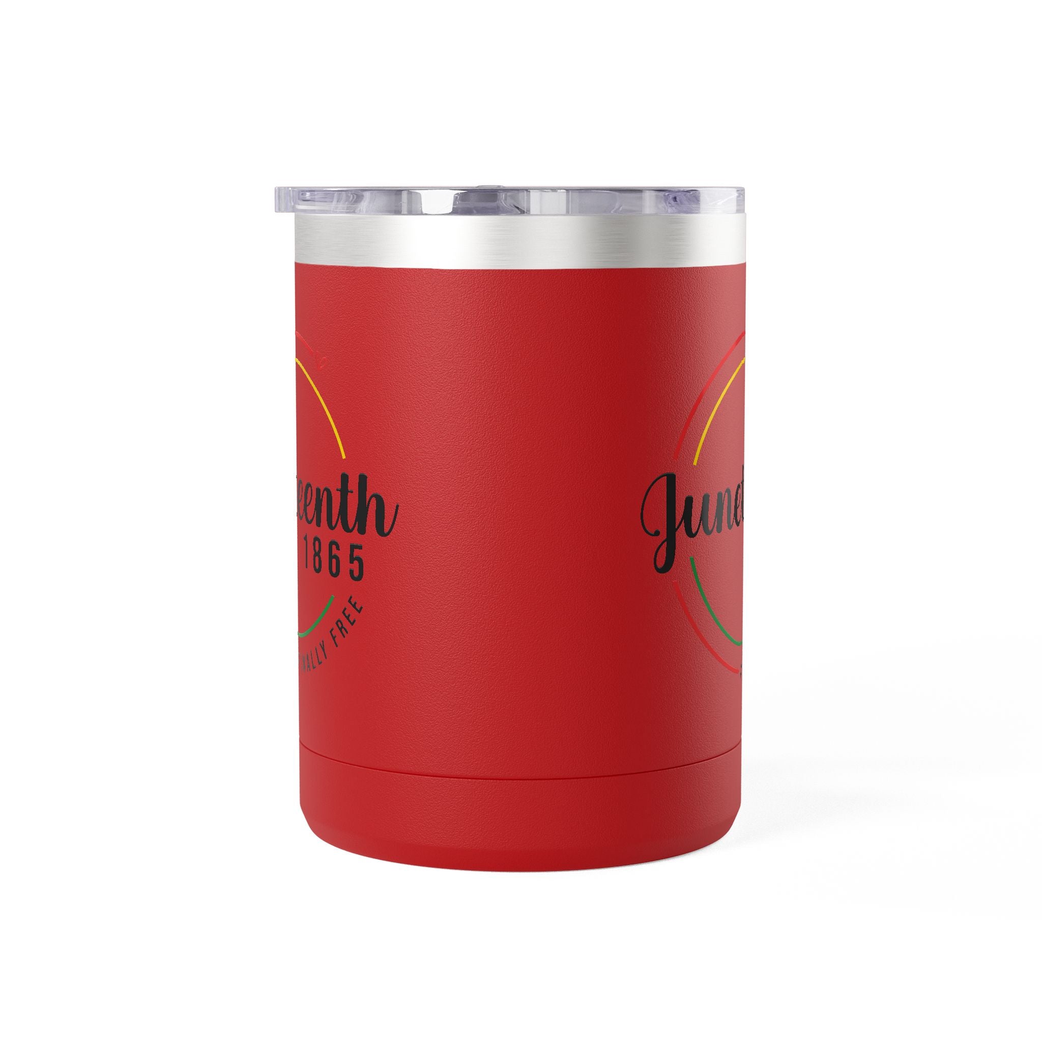 Juneteenth 1865 Travel Mug – "Officially Free" 15oz Insulated Tumbler