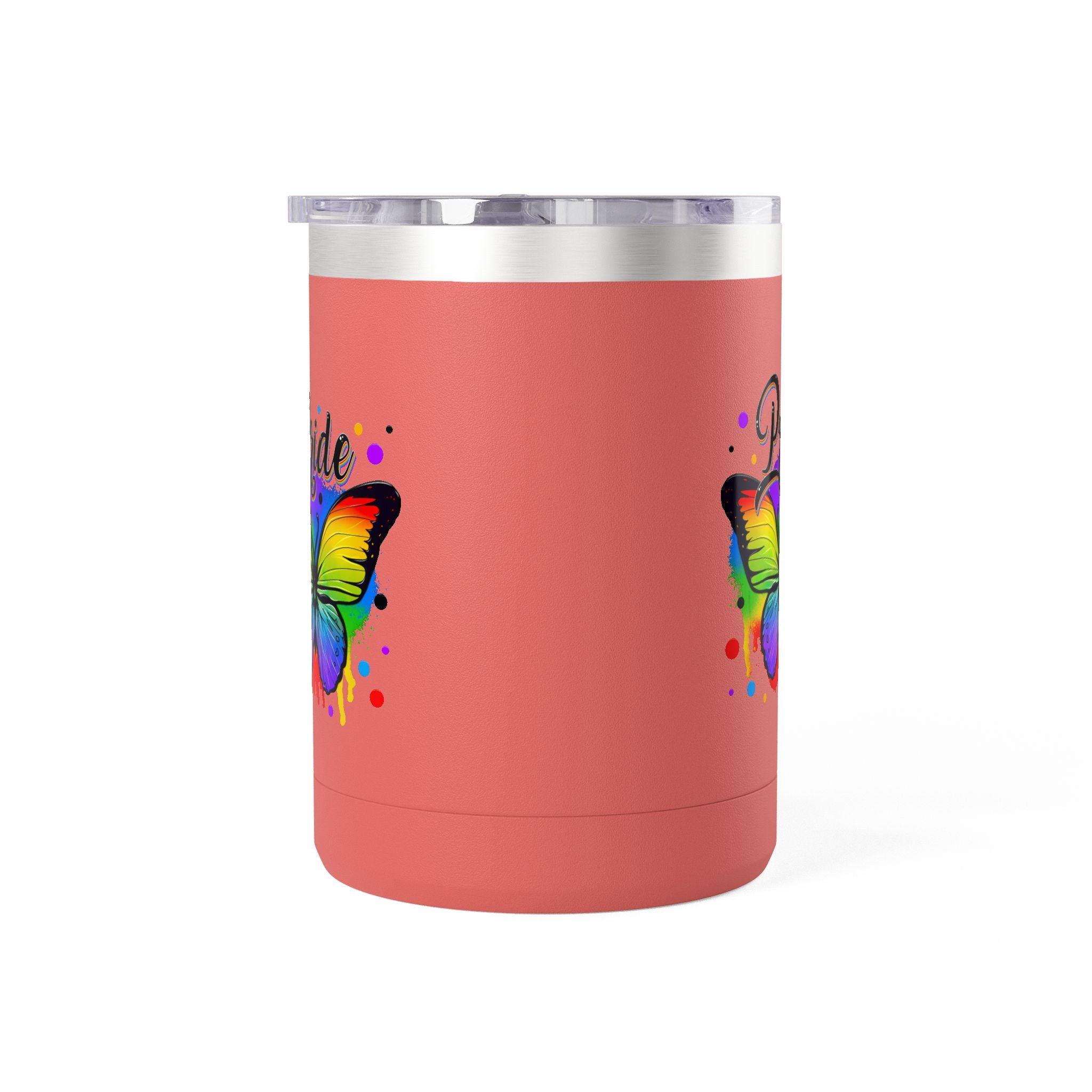 Pride Rainbow Butterfly 15oz Travel Mug