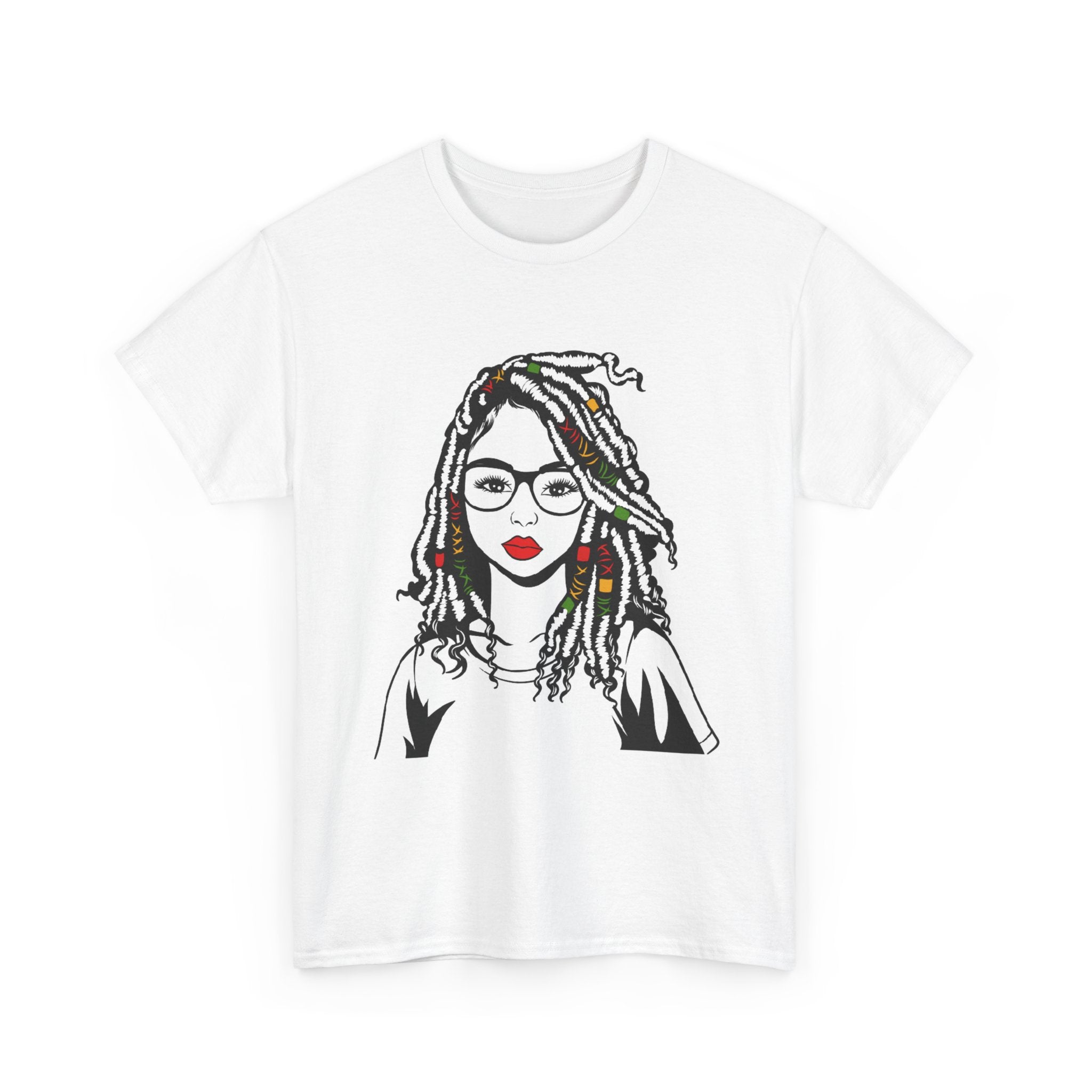 " It's the Locs" Tee, Unisex Heavy Cotton Shirt, Casual Wear for Art Lovers, Gift for Creative Friends, Perfect for Everyday Outfits