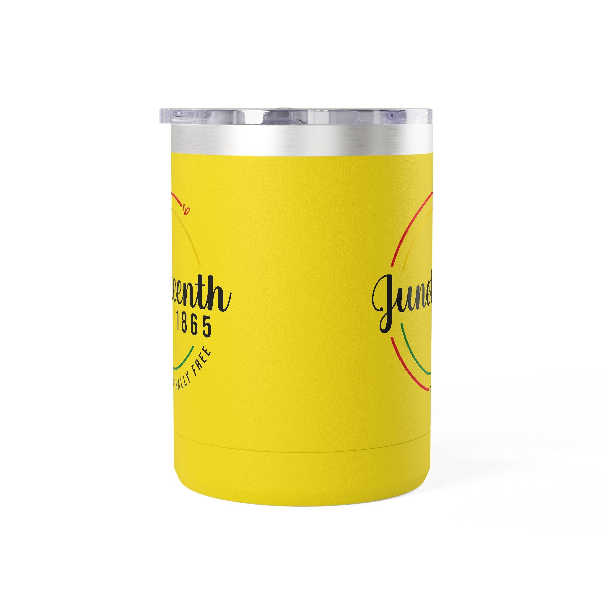 Juneteenth 1865 Travel Mug – "Officially Free" 15oz Insulated Tumbler
